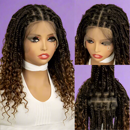 16" Twist & Slay Boho Braided Wig