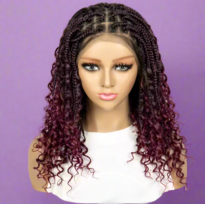 16" Twist & Slay Boho Braided Wig