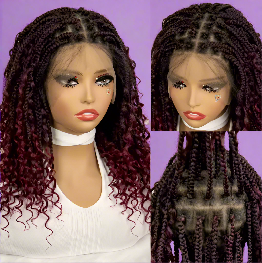 16" Twist & Slay Boho Braided Wig