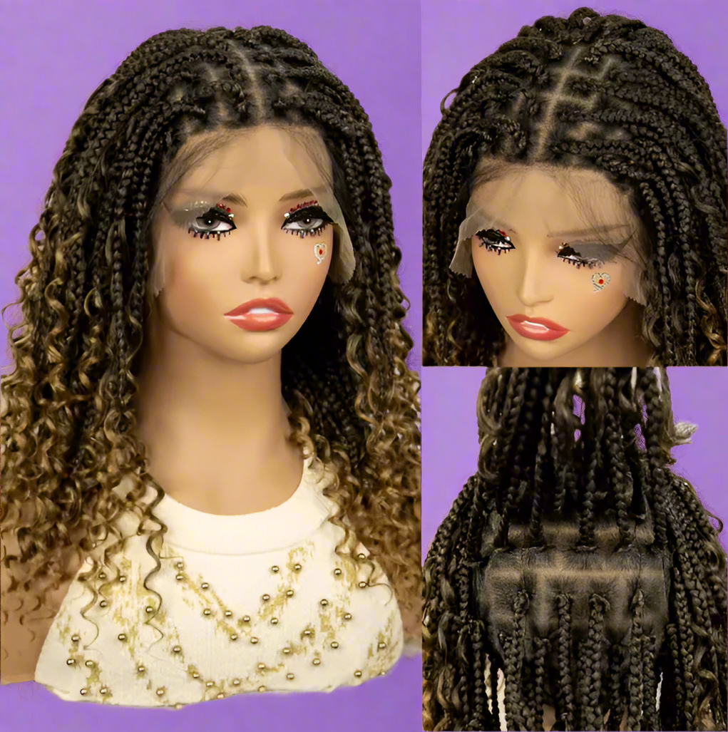 16" Twist & Slay Boho Braided Wig