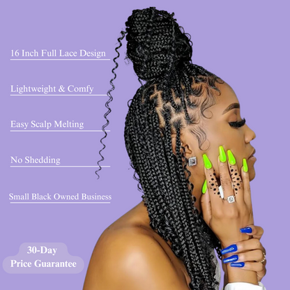 16" Twist & Slay Boho Braided Wig