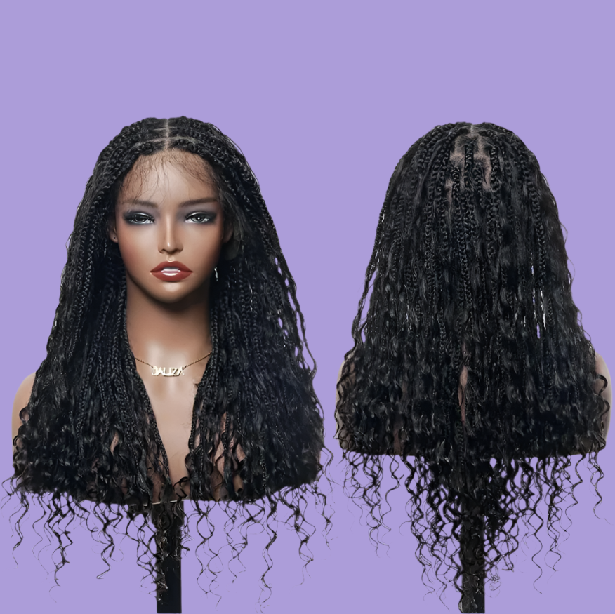 16" Twist & Slay Boho Braided Wig